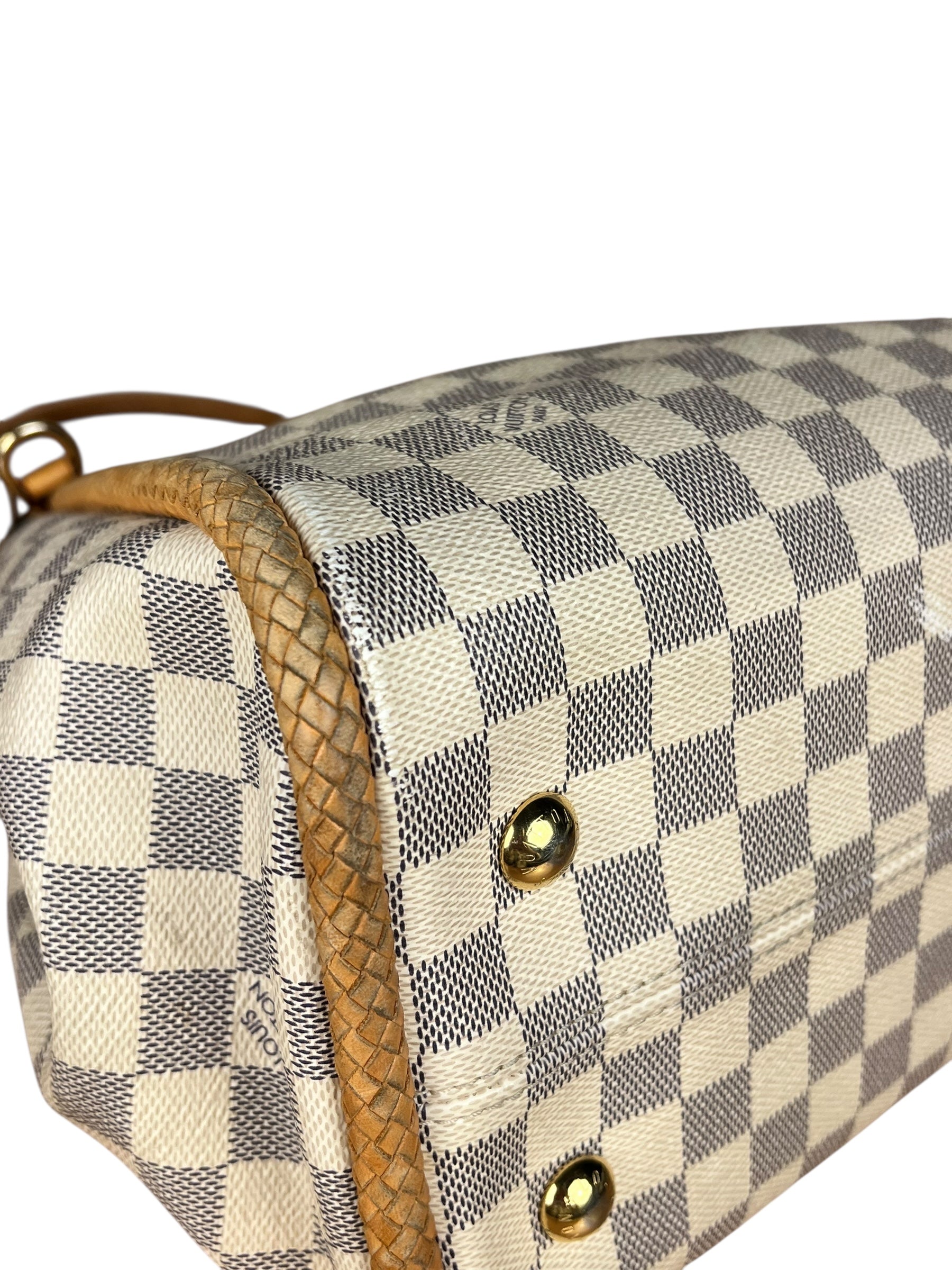 Louis Vuitton Damier Azur Propriano Shoulder Bag