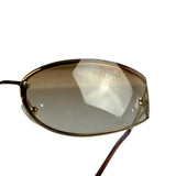 Celine Gold-Tone Tinted Reading Sunglasses