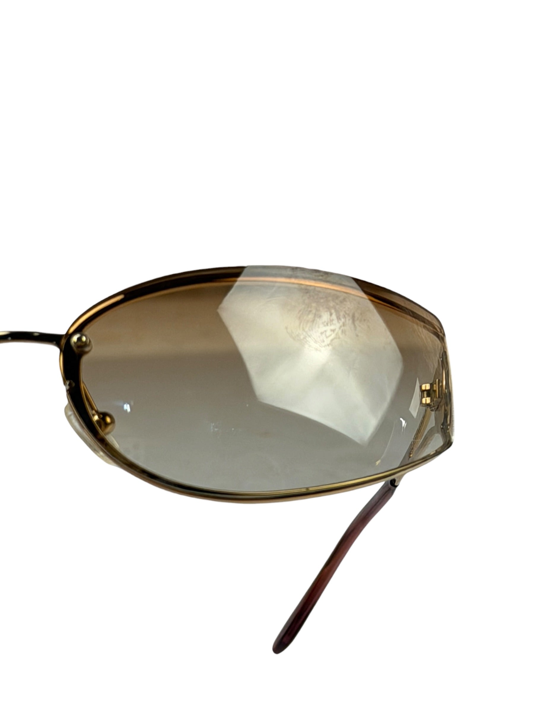 Celine Gold-Tone Tinted Reading Sunglasses