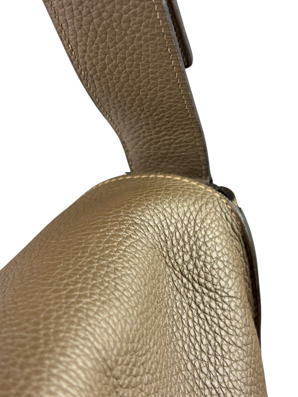 Hermes Brown Leather Sac Alfred Taorillon Clemence 35