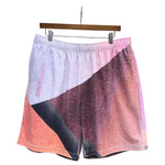 Supreme Geo Velour Shorts Pink
