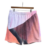 Supreme Geo Velour Shorts Pink
