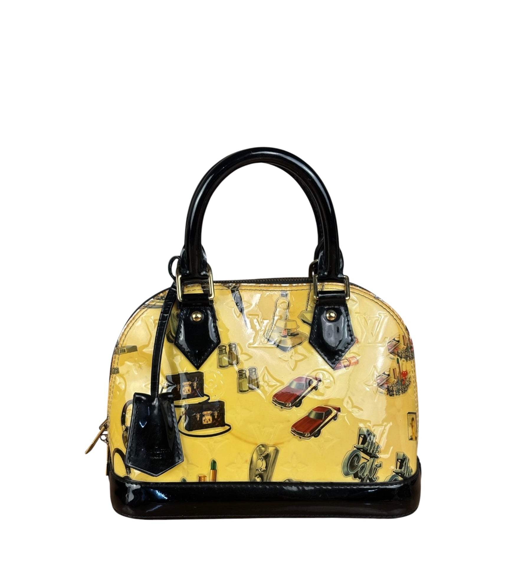 Louis Vuitton Alma BB Vernis Leather Stickers