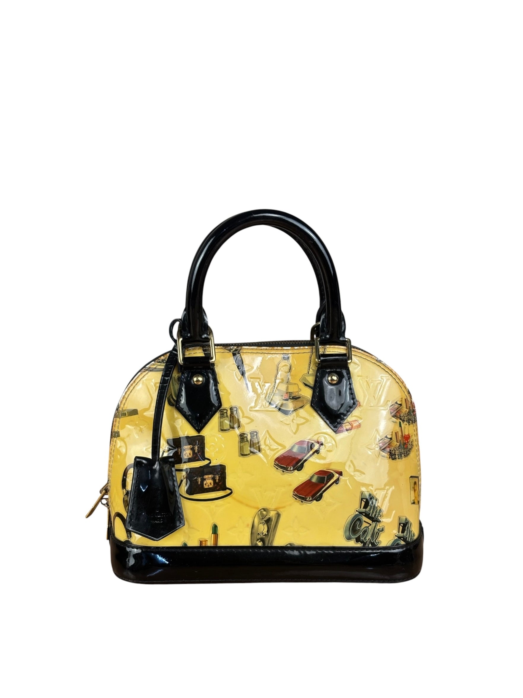 Louis Vuitton Alma BB Vernis Leather Stickers