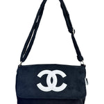 Chanel CC Precision Line Bag Black/White