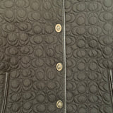 Coach Black Quilted Jacket