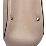 Salvatore Ferragamo Pink Saffiano Leather Shoulder Bag