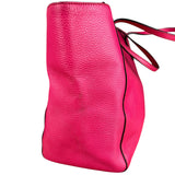Gucci Hot Pink Pebbled Leather Swing Tote