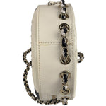 Chanel Limited Edition Lifesaver Round Crossbody Black 2017