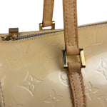 Louis Vuitton Yellow Monogram Vernis Bedford Handbag