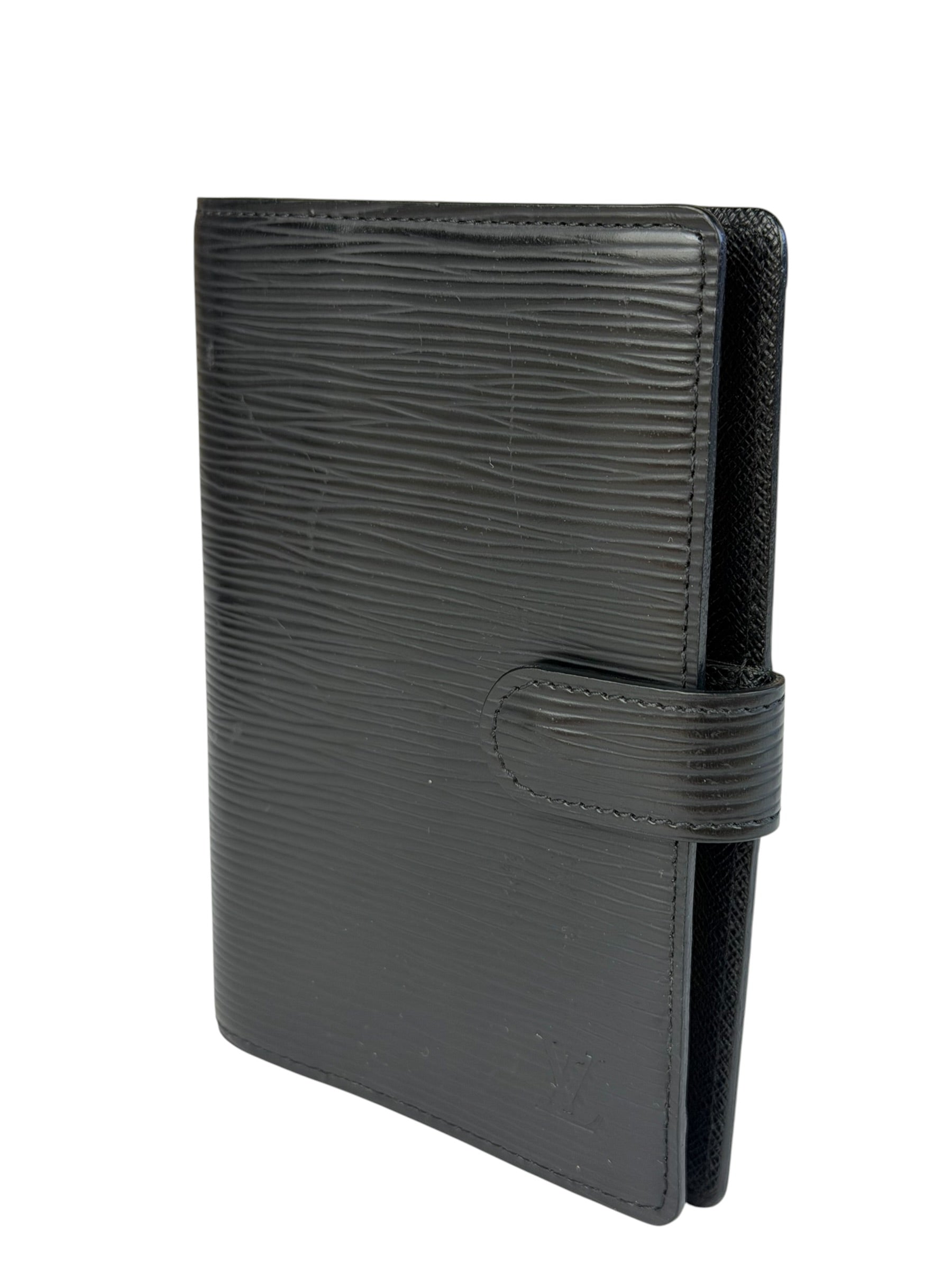 Louis Vuitton Black Epi Leather Agenda