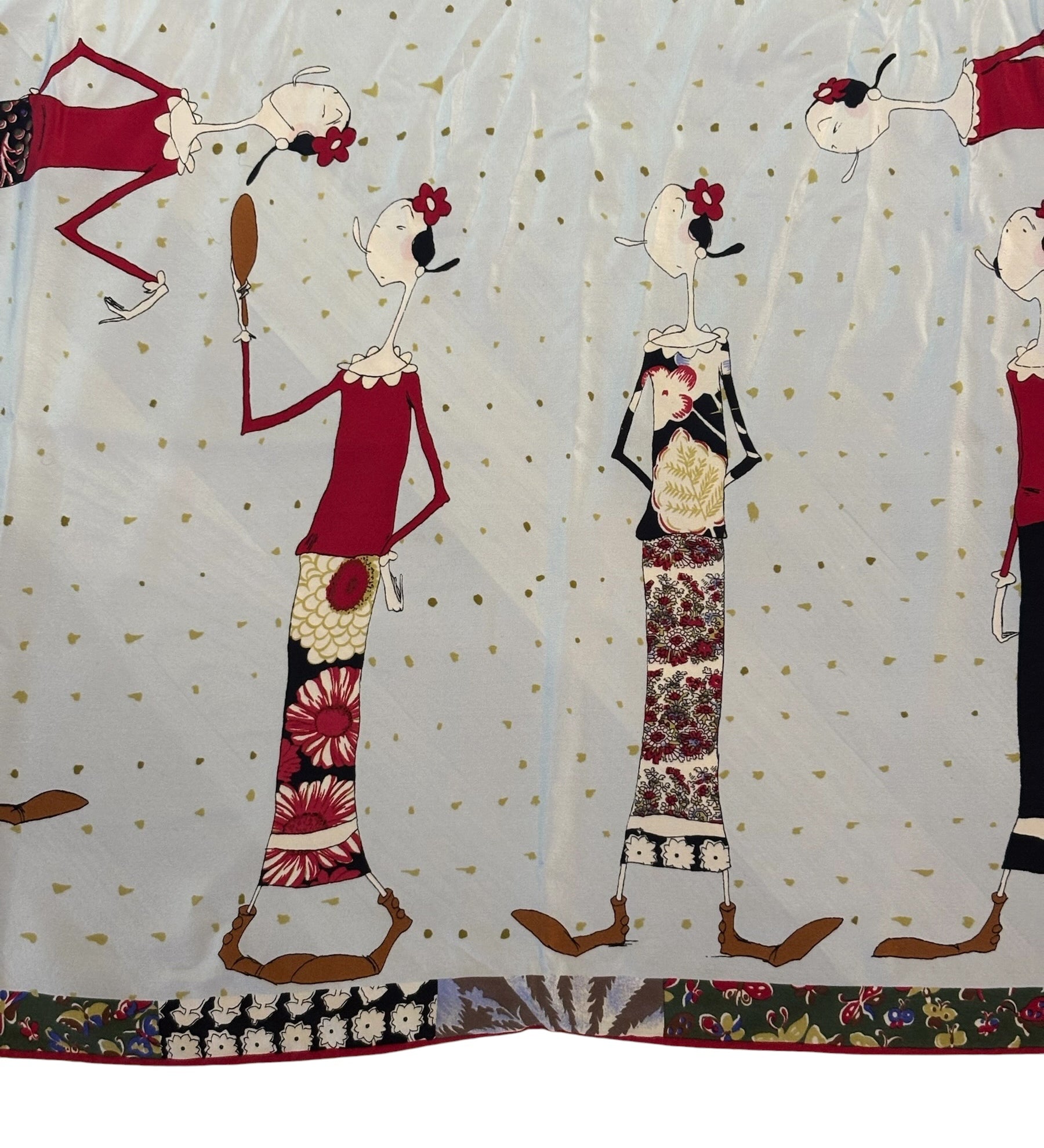 Moschino Vintage Chic Silk Scarf