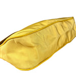 Prada Vintage Nylon Yellow Pochette