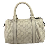 Gucci GG Supreme Leather Mini Boston Bag