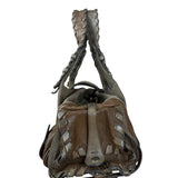 Chloe Vintage Brown Leather Silverado Shoulder Bag