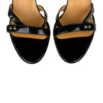 Hermes Sac Depeche Black Leather Heels