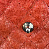 Chanel French Riviera Caviar Quilted Flap Bag Sunset 2011