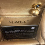 Chanel Black Quilted Leather Kiss-Lock My Crush Micro Bag 2020