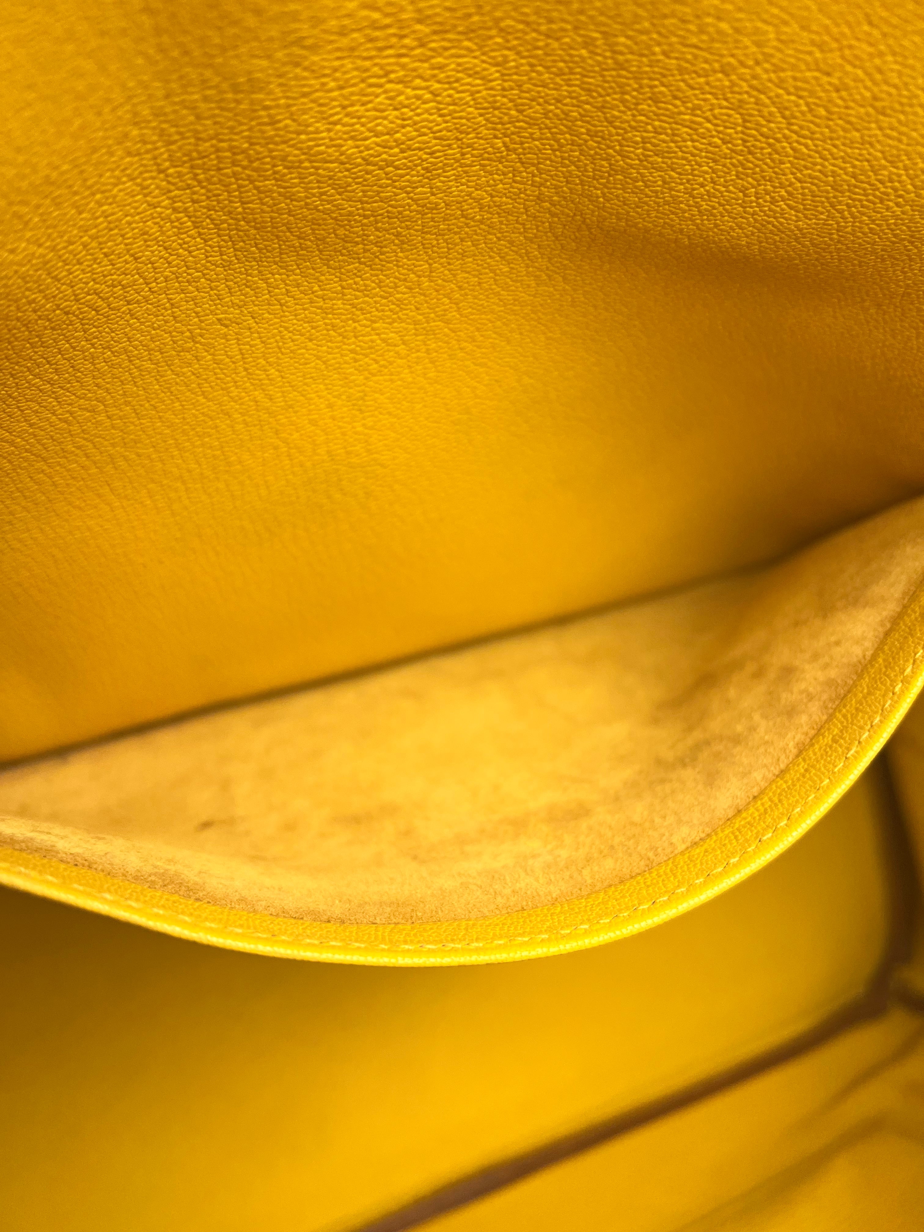 Hermes Birkin 35 Cushvel Havana x Jaune