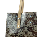Salvatore Ferragamo Gancini Vinyl Tote/Hand Bag