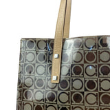 Salvatore Ferragamo Gancini Vinyl Tote/Hand Bag