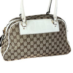 Gucci GG Canvas Trophy Boston Bag