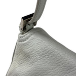 Fendi White Leather Baguette