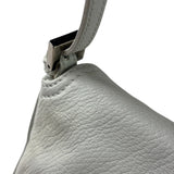 Fendi White Leather Baguette