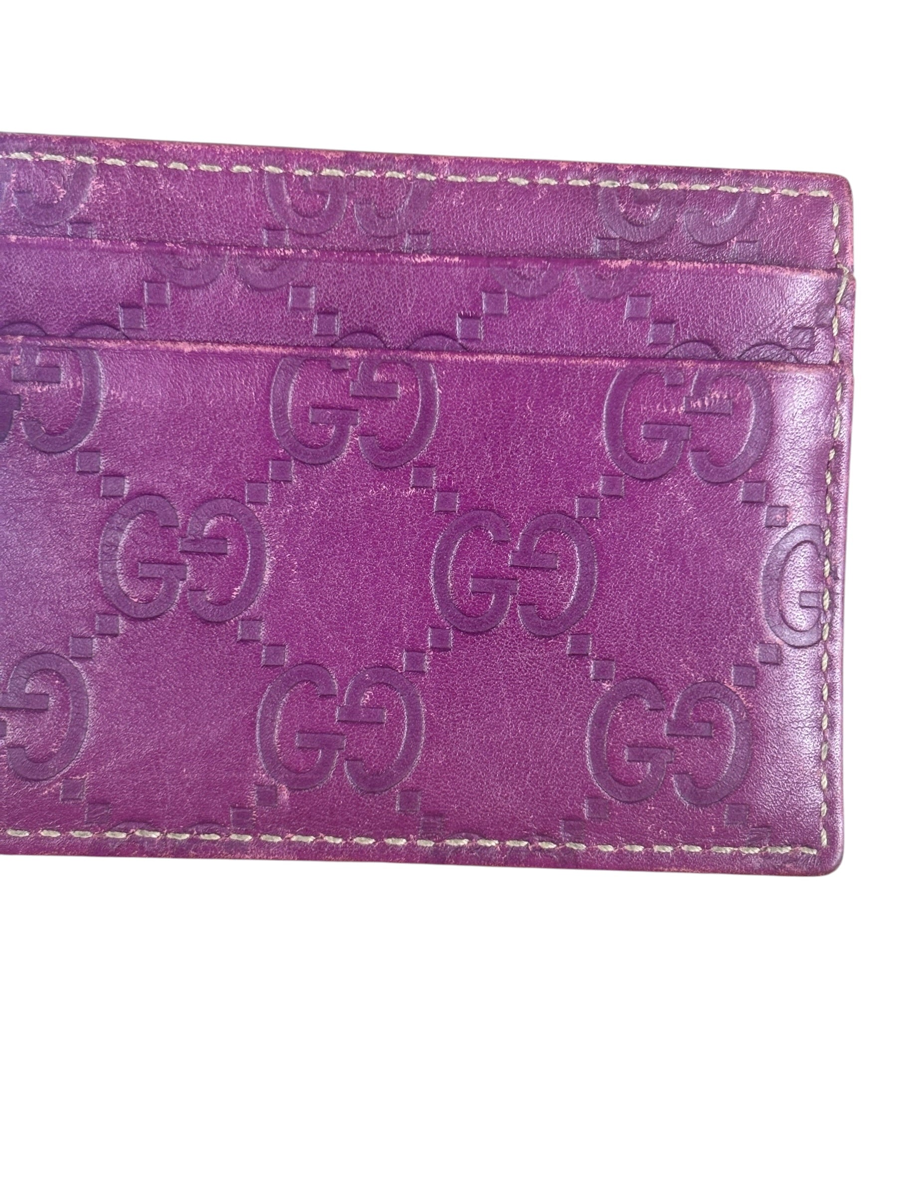 Gucci GG Purple Card Holder