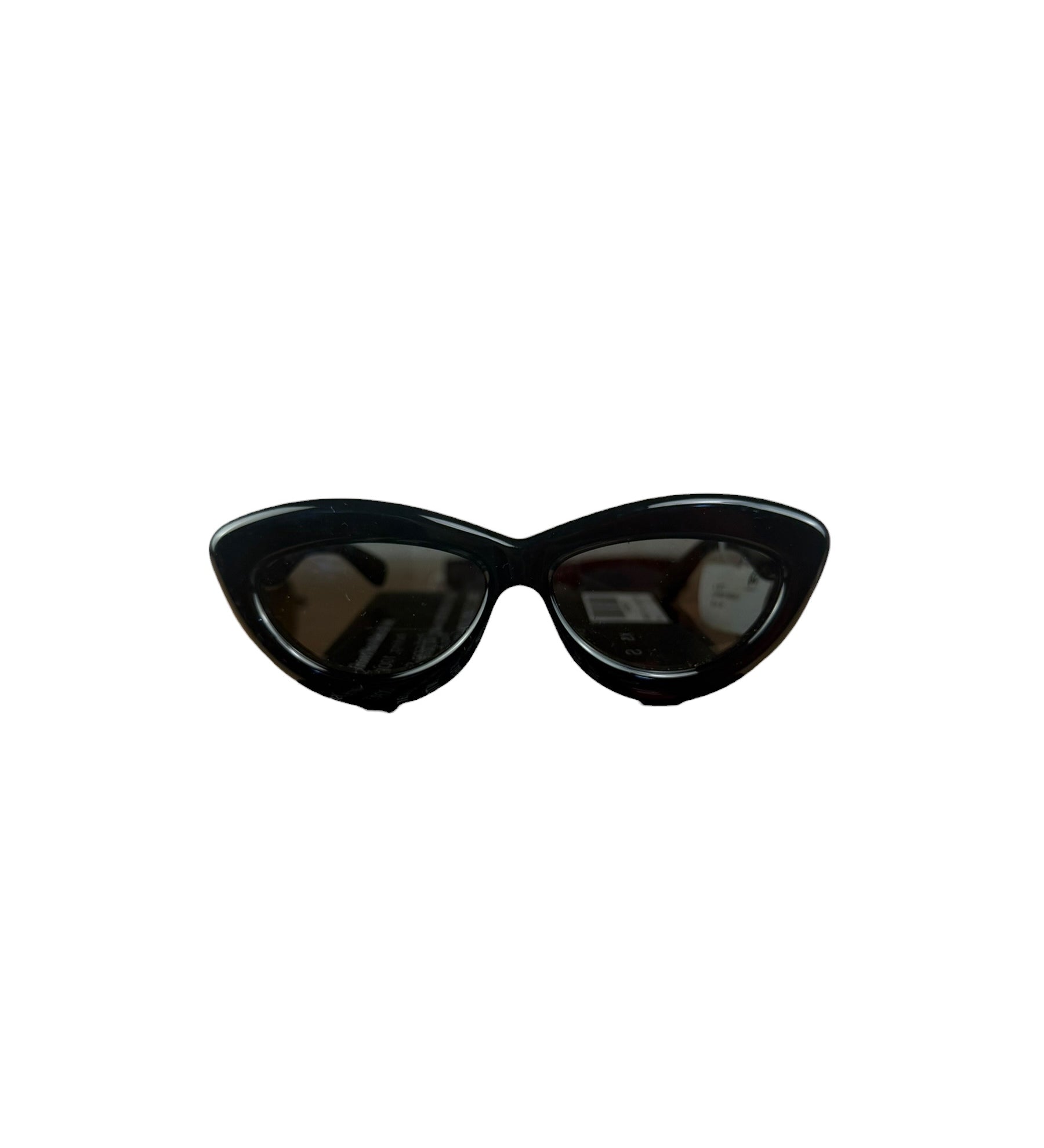 Loewe Black Inflated Cat-Eyes Sunglasses