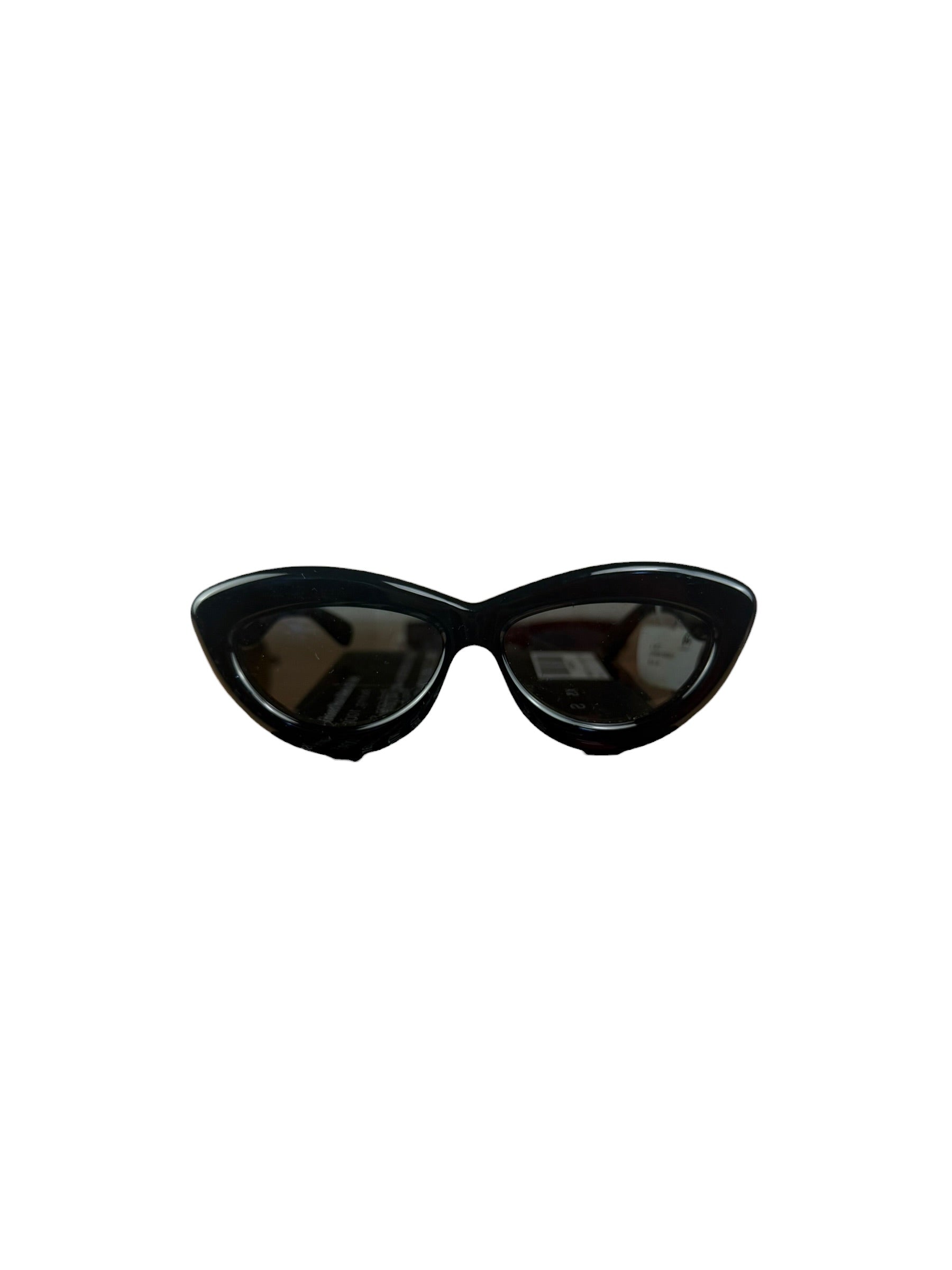 Loewe Black Inflated Cat-Eyes Sunglasses