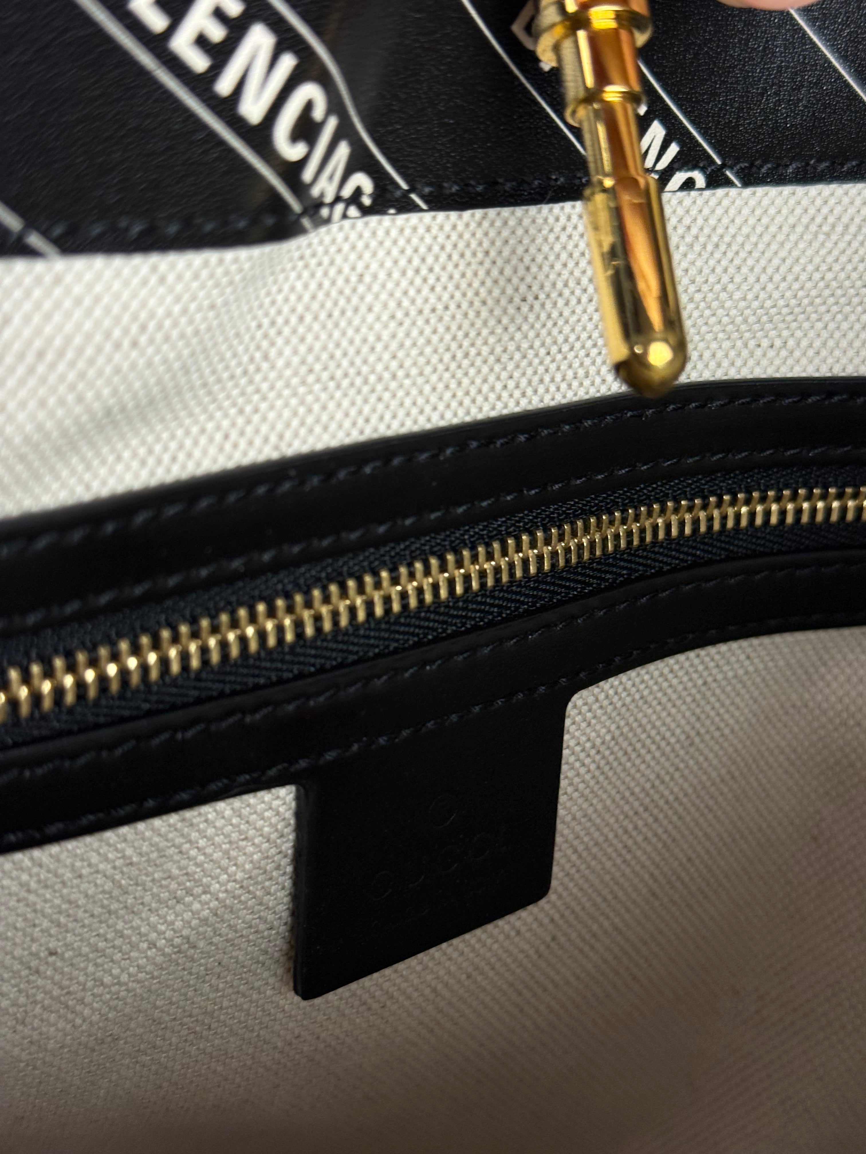 Gucci x Balenciaga Hacker Project Jackie 1961 Bag Black