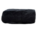 Chanel Beauty Soft Black Zip Cosmetic Pouch