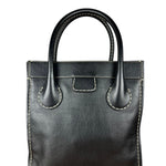 Chloe Edith Black Leather Tote Bag