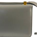 Bottega Veneta Grey Calfskin BV Classic Medium Bag