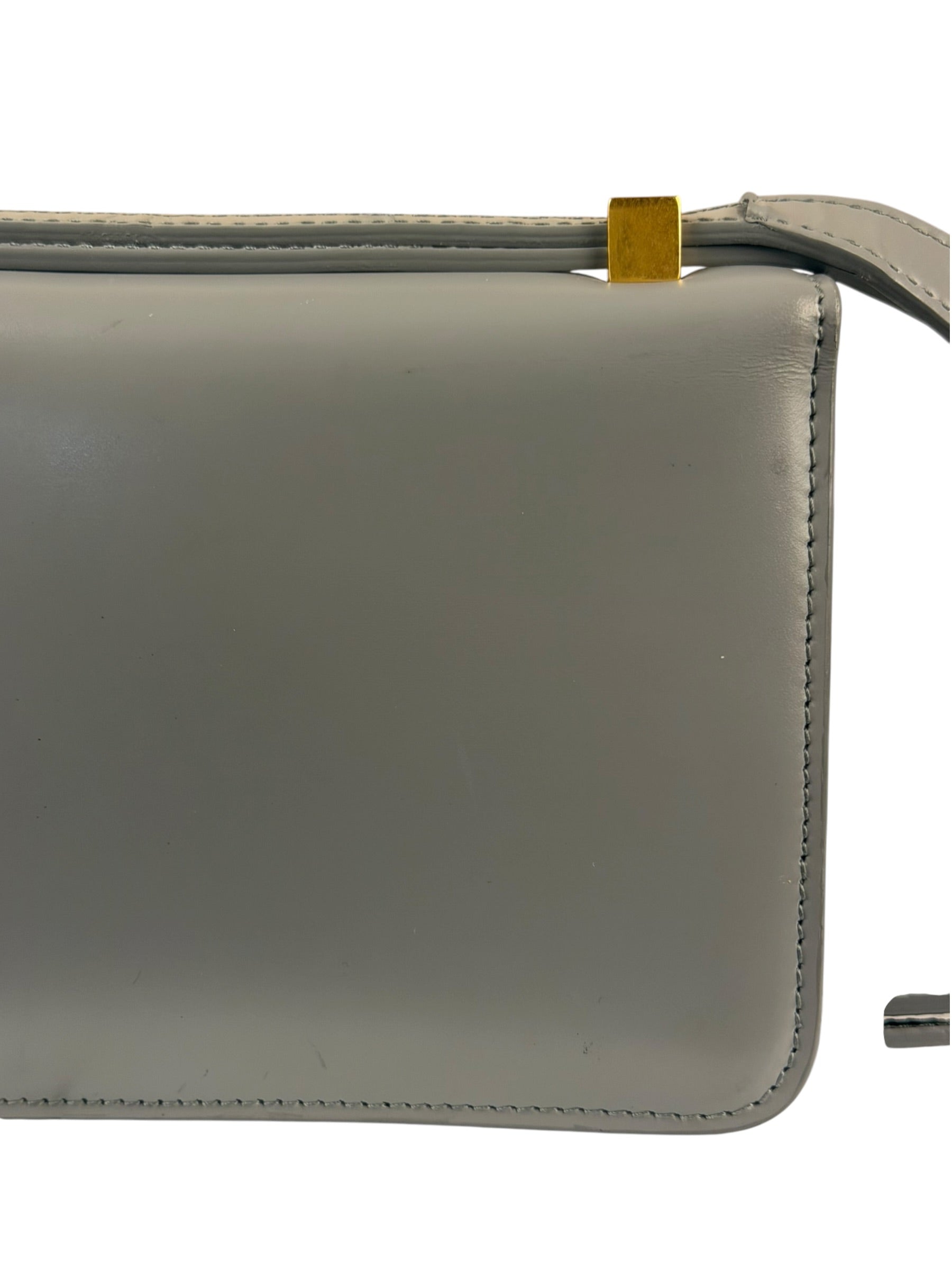 Bottega Veneta Grey Calfskin BV Classic Medium Bag