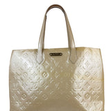 Louis Vuitton Yellow Vernis Wilshire Tote MM