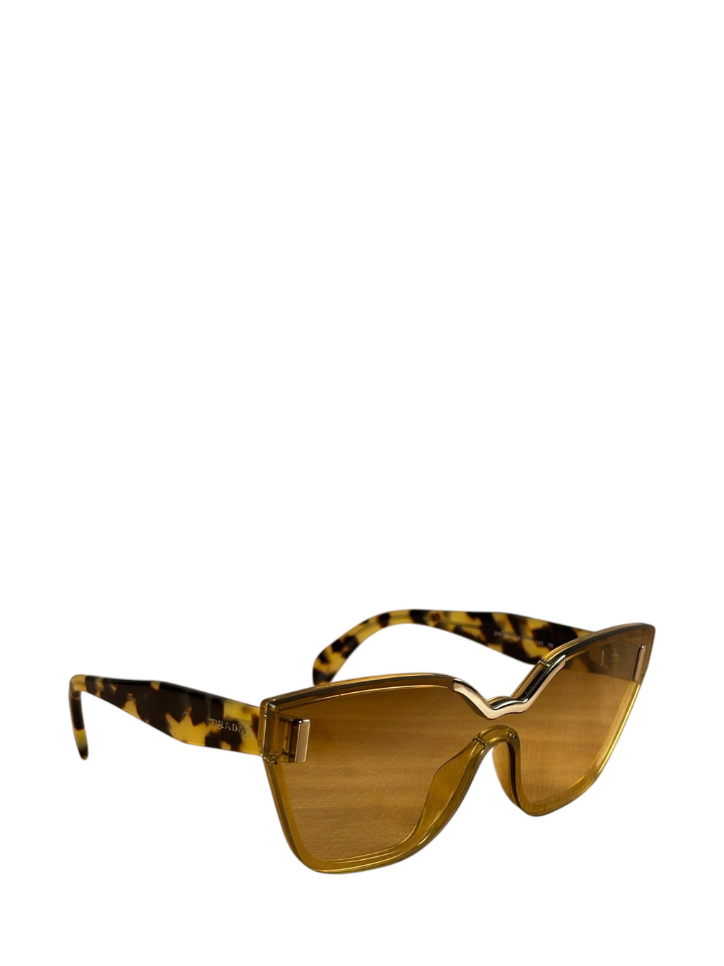 Prada SPR16T Geometric Shield Reading Sunglasses