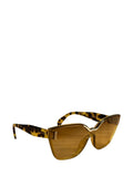 Prada SPR16T Geometric Shield Reading Sunglasses