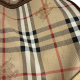 Burberry Vintage House Check Duffel Bag