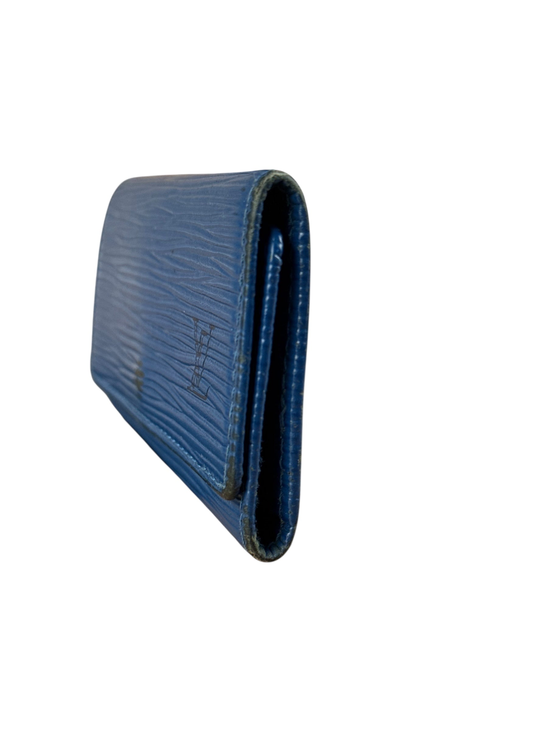 Louis Vuitton Blue Epi Keyholder