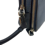 Prada Navy Blue Leather Camera Bag