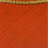 Chanel Vintage Red Quilted Tweed Shoulder Bag 1994