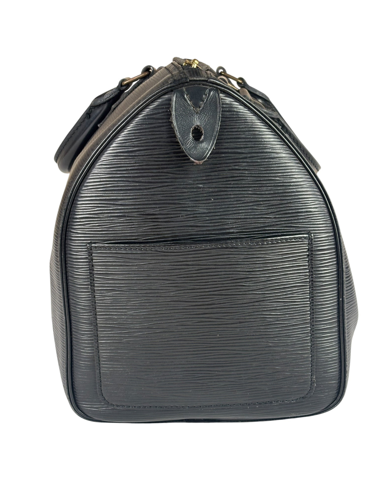 Louis Vuitton Black Epi Speedy 30