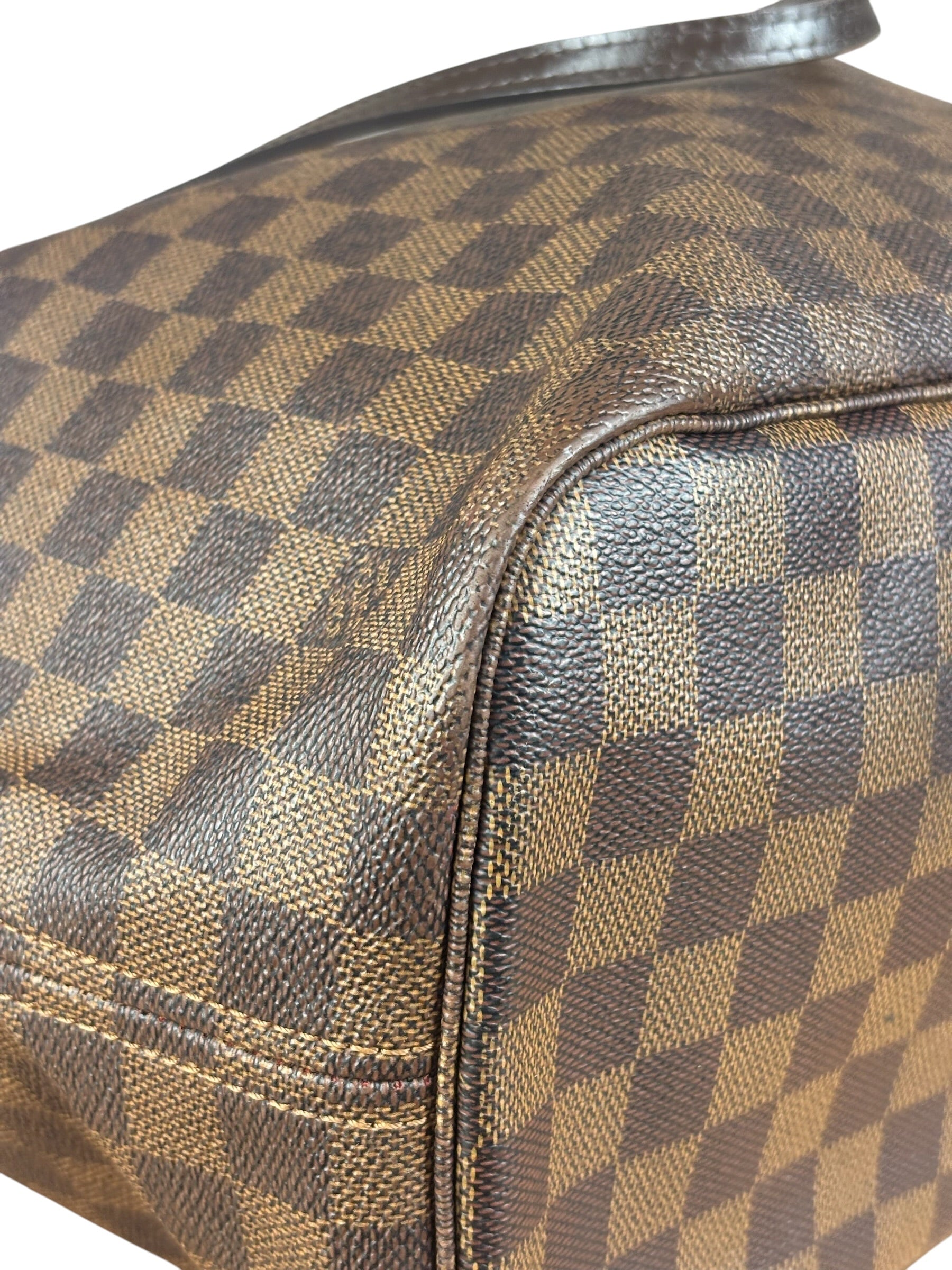 Louis Vuitton Damier Ebene Monogram Neverfull MM