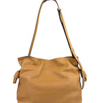 Loewe Brown Leather Flamenco Shoulder Bag