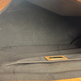 Fendi Vintage Brown/Black Leather B Shoulder Bag