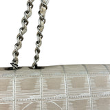 Chanel Vintage Beige Travel Line Classic Flap 2001