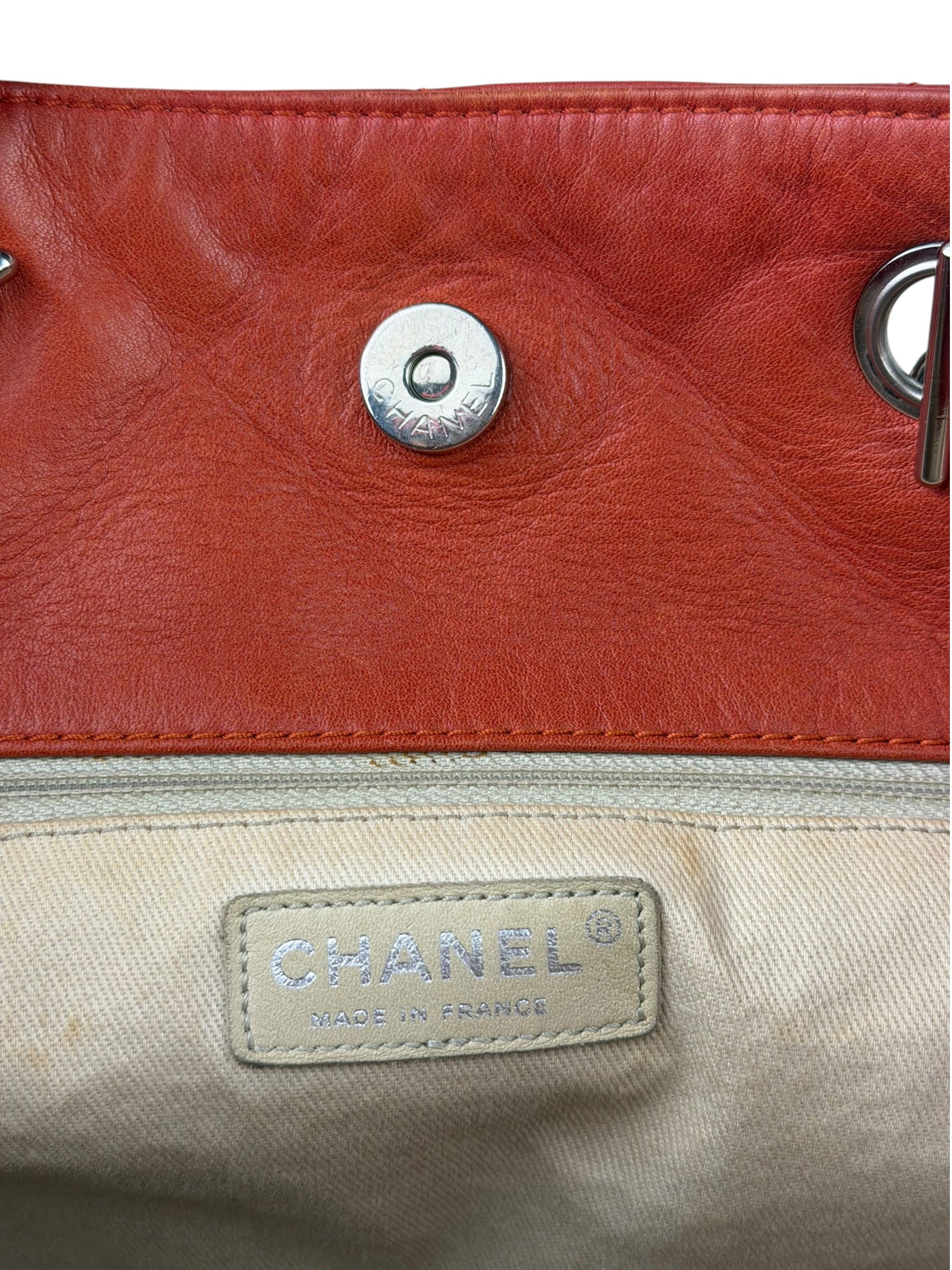 Chanel Quilted Lambskin In The Business North/South Tote 2010