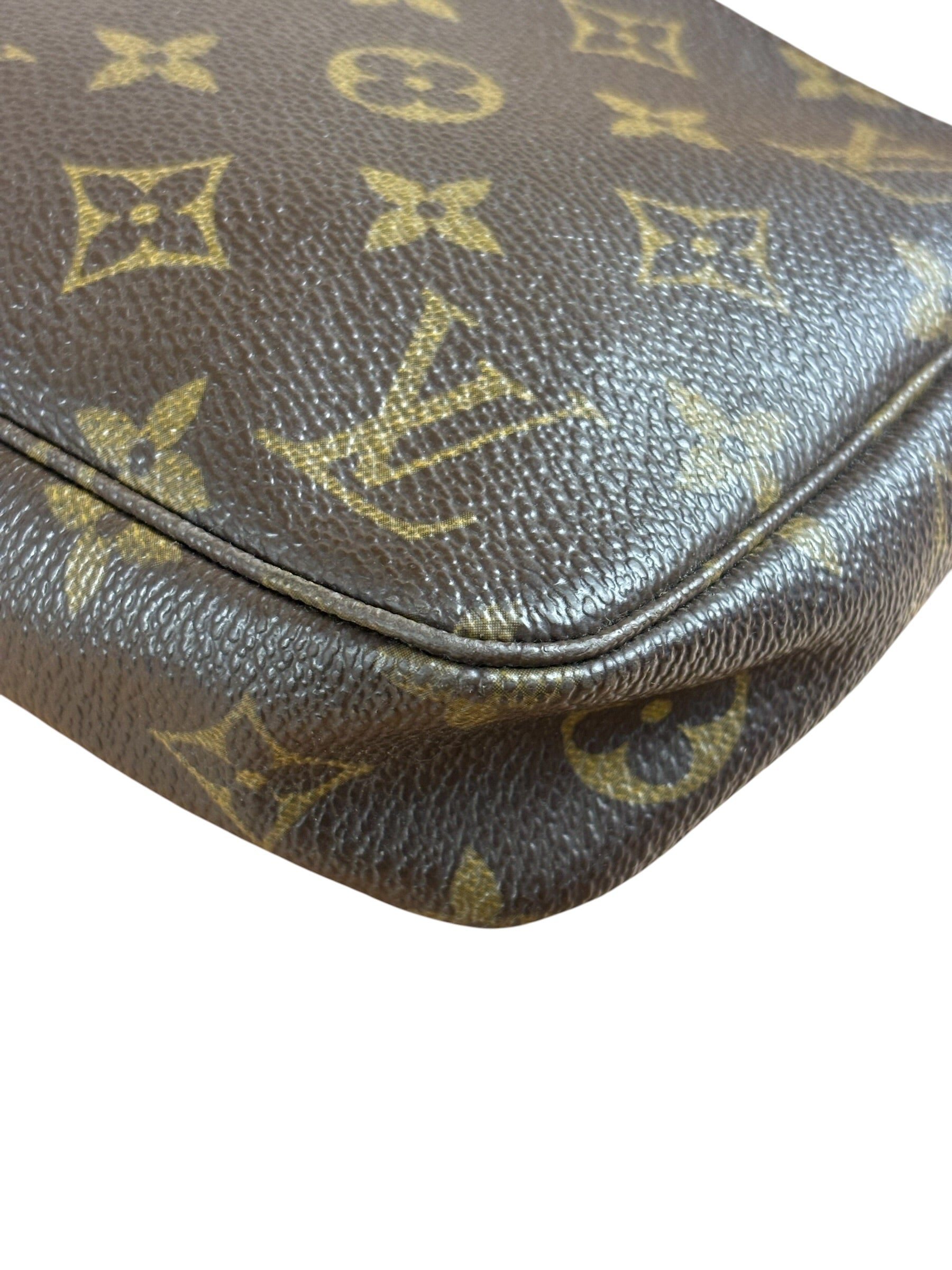 Louis Vuitton Monogram Pochette Replaced LV Strap